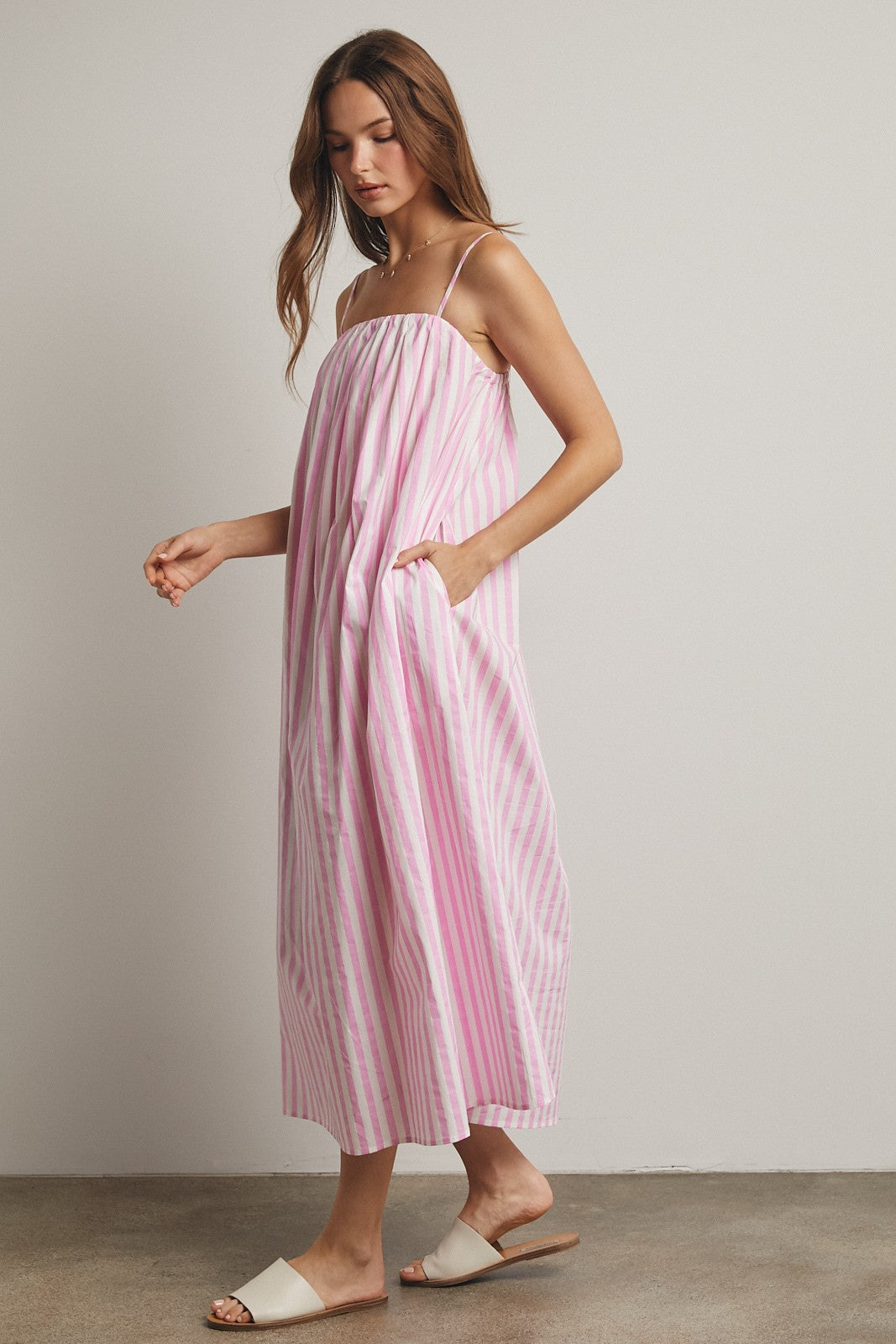 Striped Maxi Dress