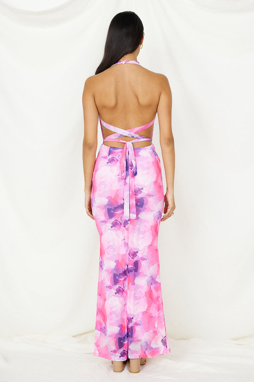 Adalynn Maxi Dress Pink