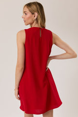 Sassy in Red Dress