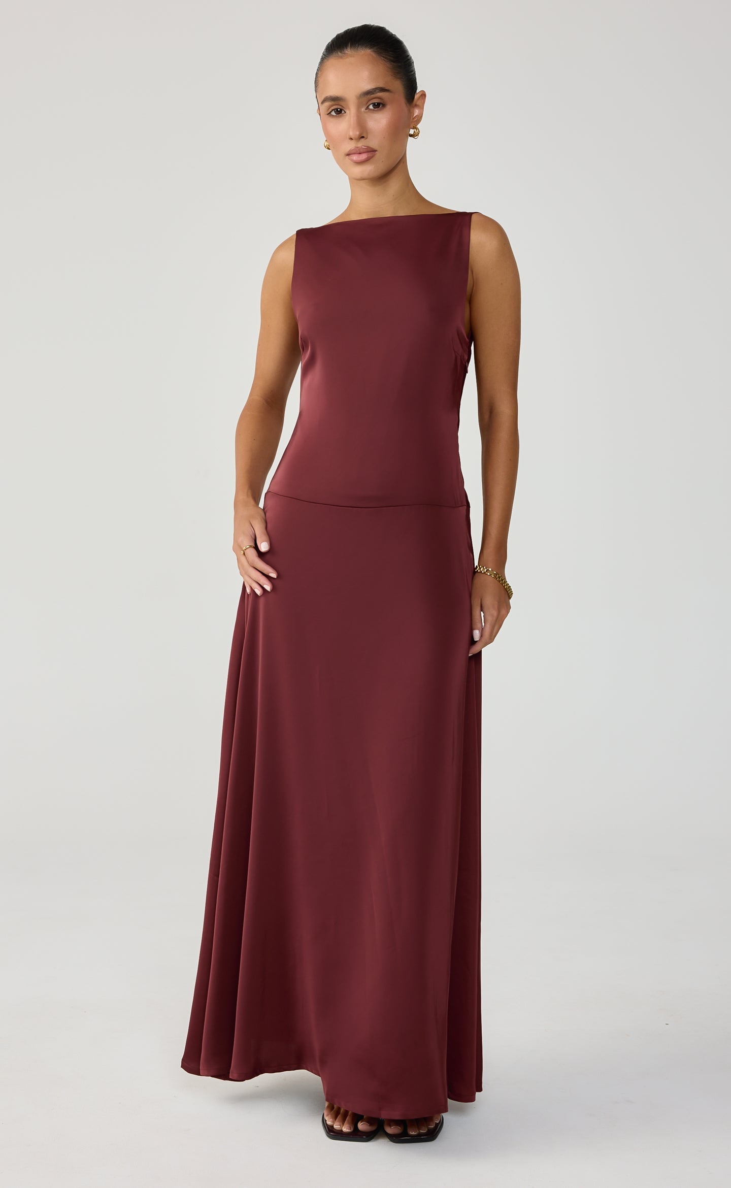Ellison Maxi Dress (Sangria)