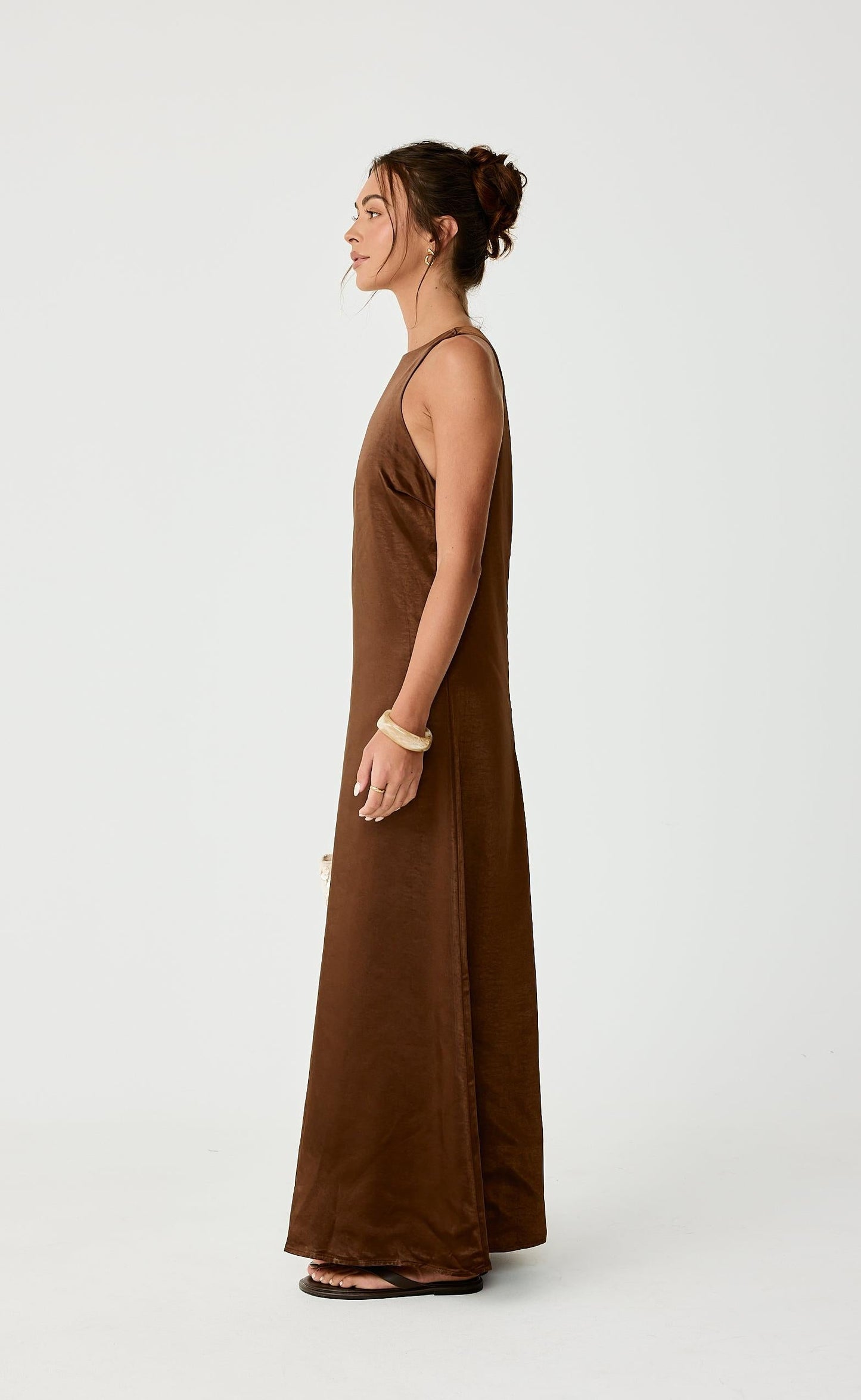 Juro Maxi Dress (Toffee)