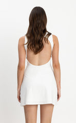 Francesca Mini Dress (White)