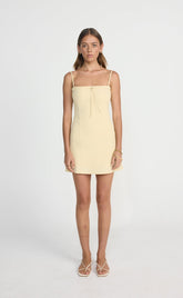 Milly Mini Dress (Buttermilk)