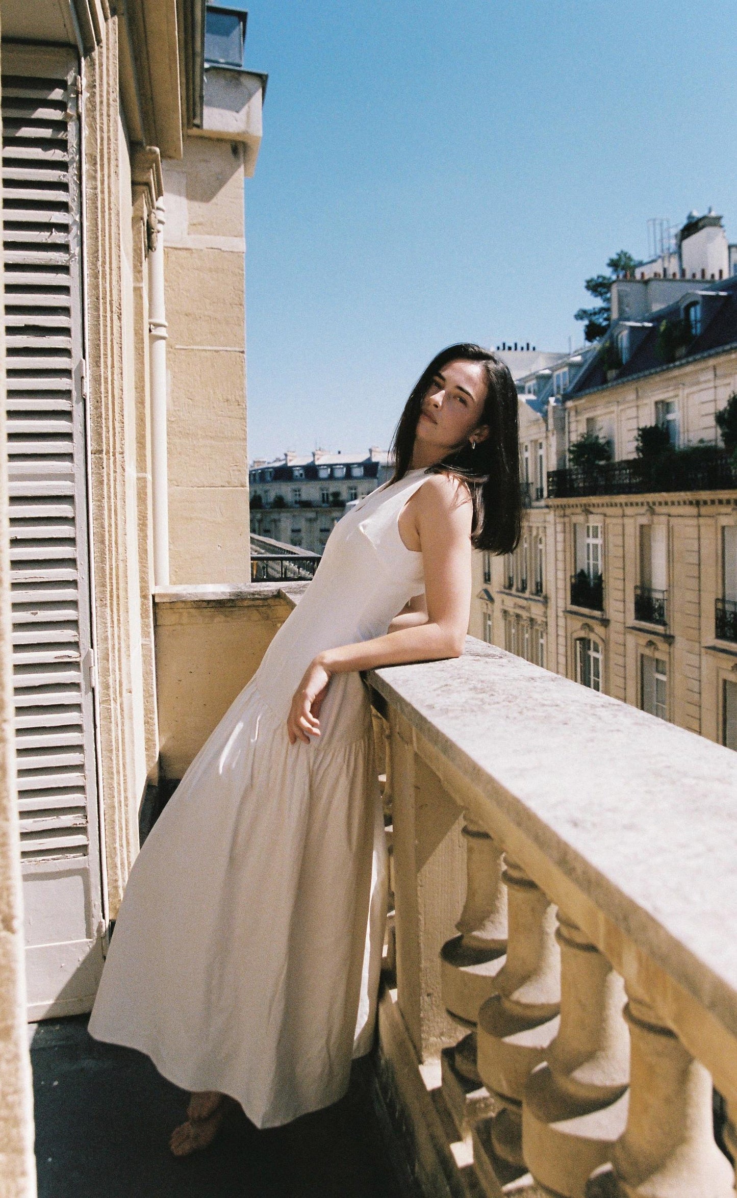 Caden Maxi Dress (Cream)