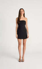 Flint Mini Dress (Black)