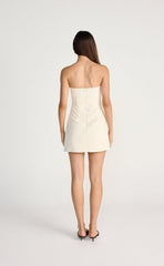 Suki Mini Dress (Cream)