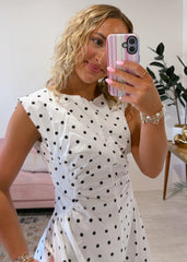 Panel Mini Dress