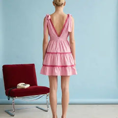 Skylar tiered mini dress