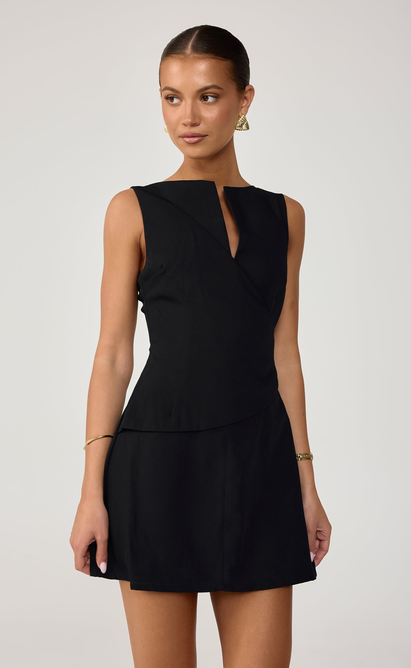 Tonya Mini Dress (Midnight)