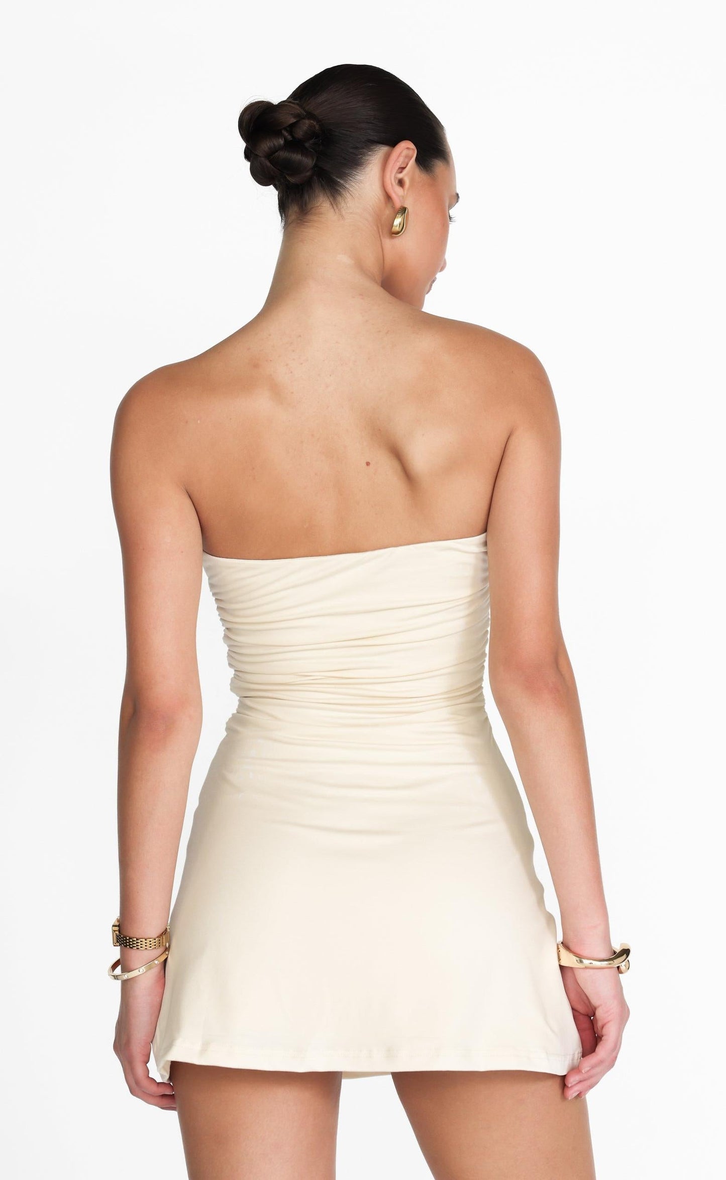 Sarie Mini Dress (Oat)