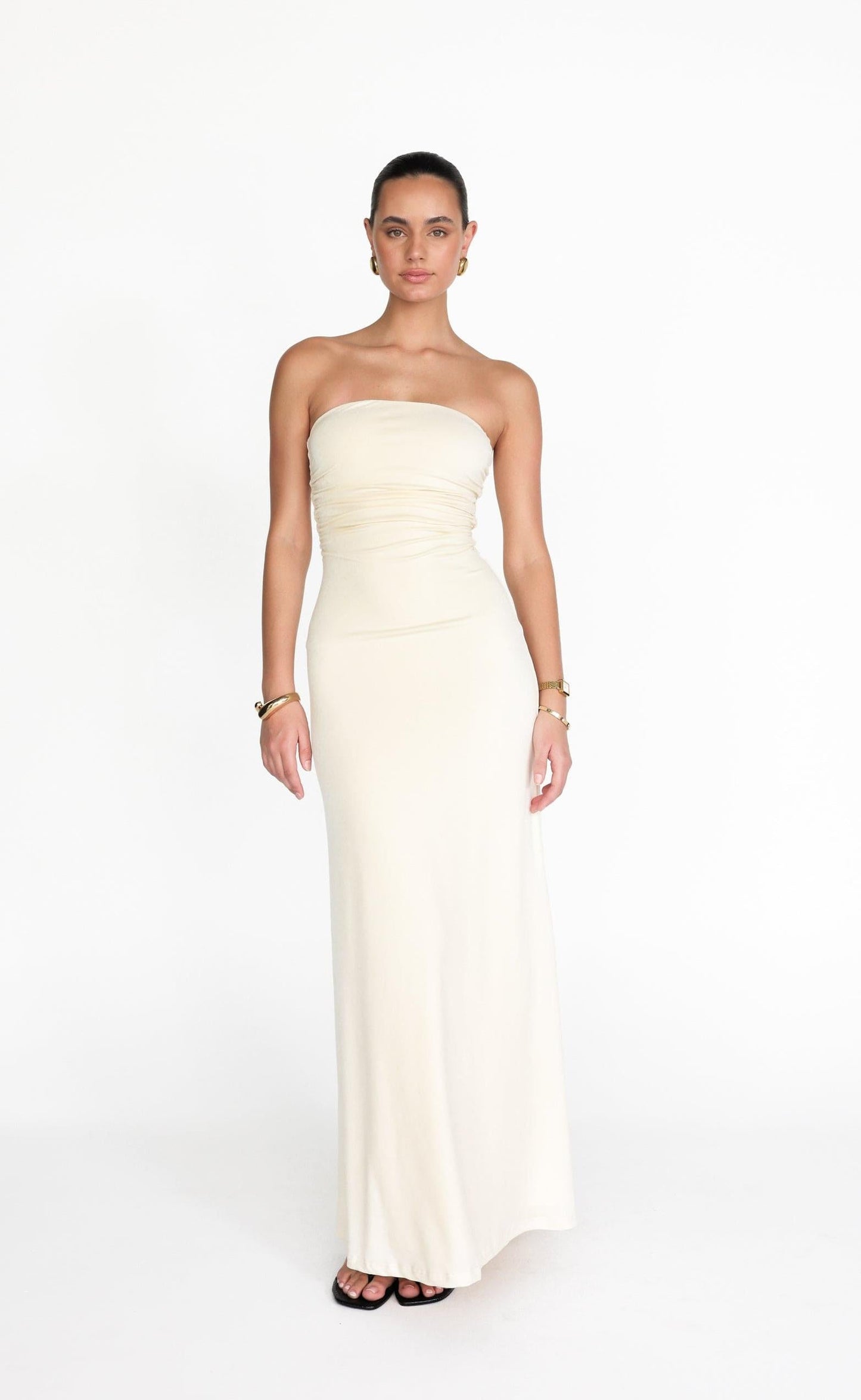 Sarie Maxi Dress (Oat)