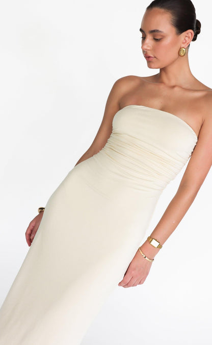 Sarie Maxi Dress (Oat)