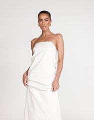 Hati Maxi Dress (White)