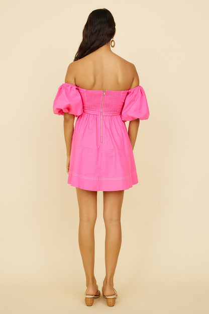 Work For It Dress Pink