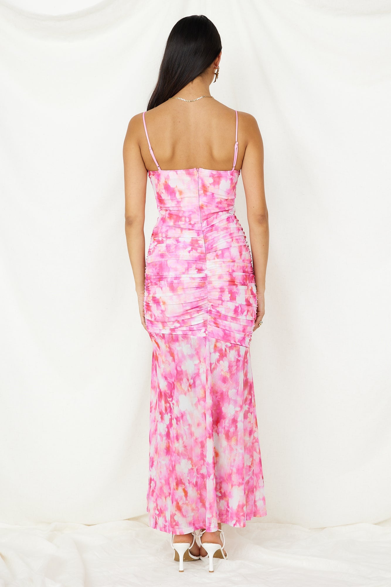 Deep Sea Dive Maxi Dress Pink