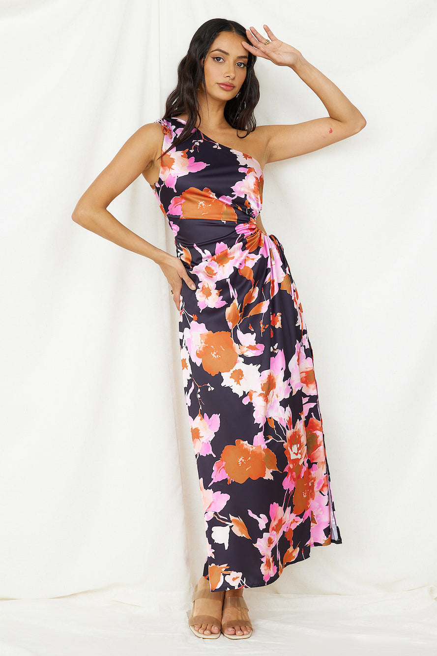 Meet Me Later Maxi Dress Black