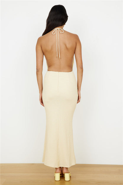 Tainted Love Maxi Dress Yellow
