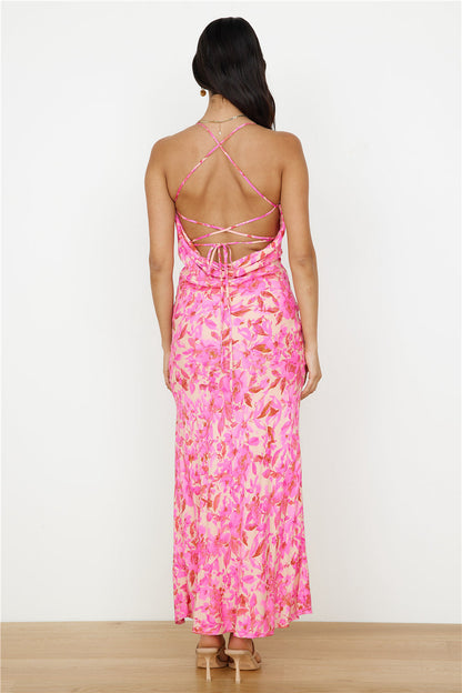 Forgetting You Maxi Dress Pink