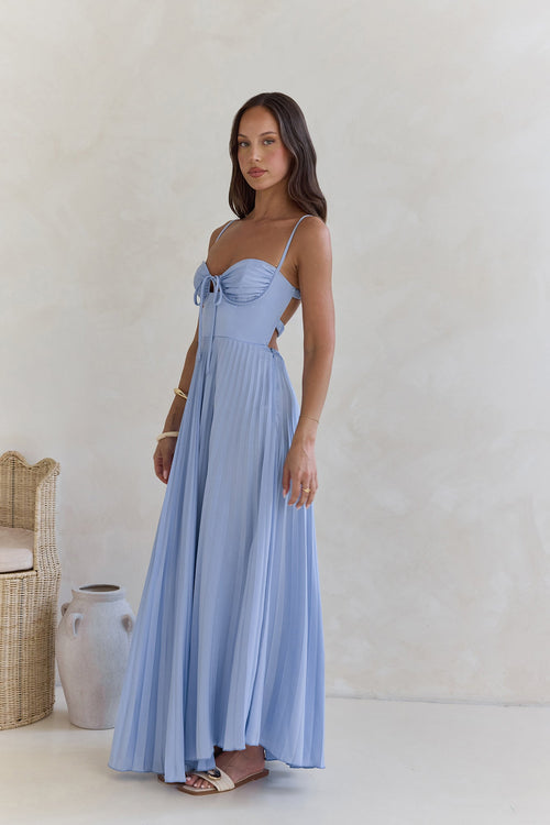 Del Mar Maxi Dress Blue