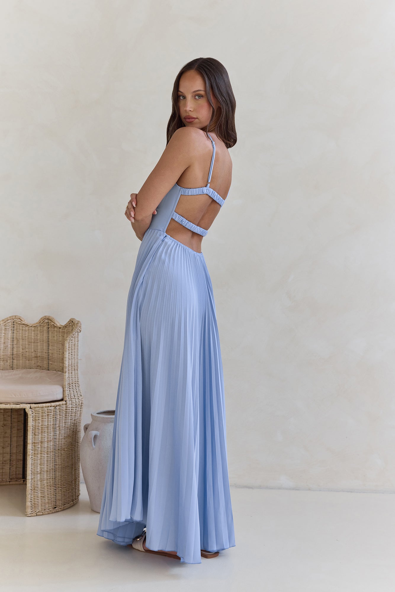 Del Mar Maxi Dress Blue