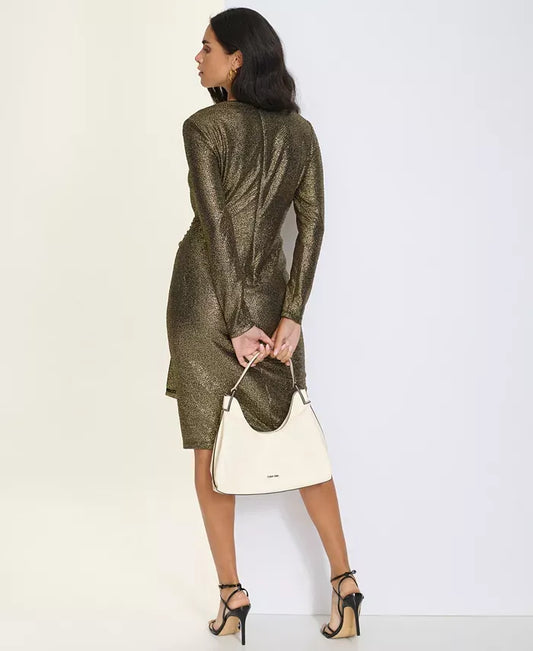 Calvin Klein Women's Long Sleeve Dress