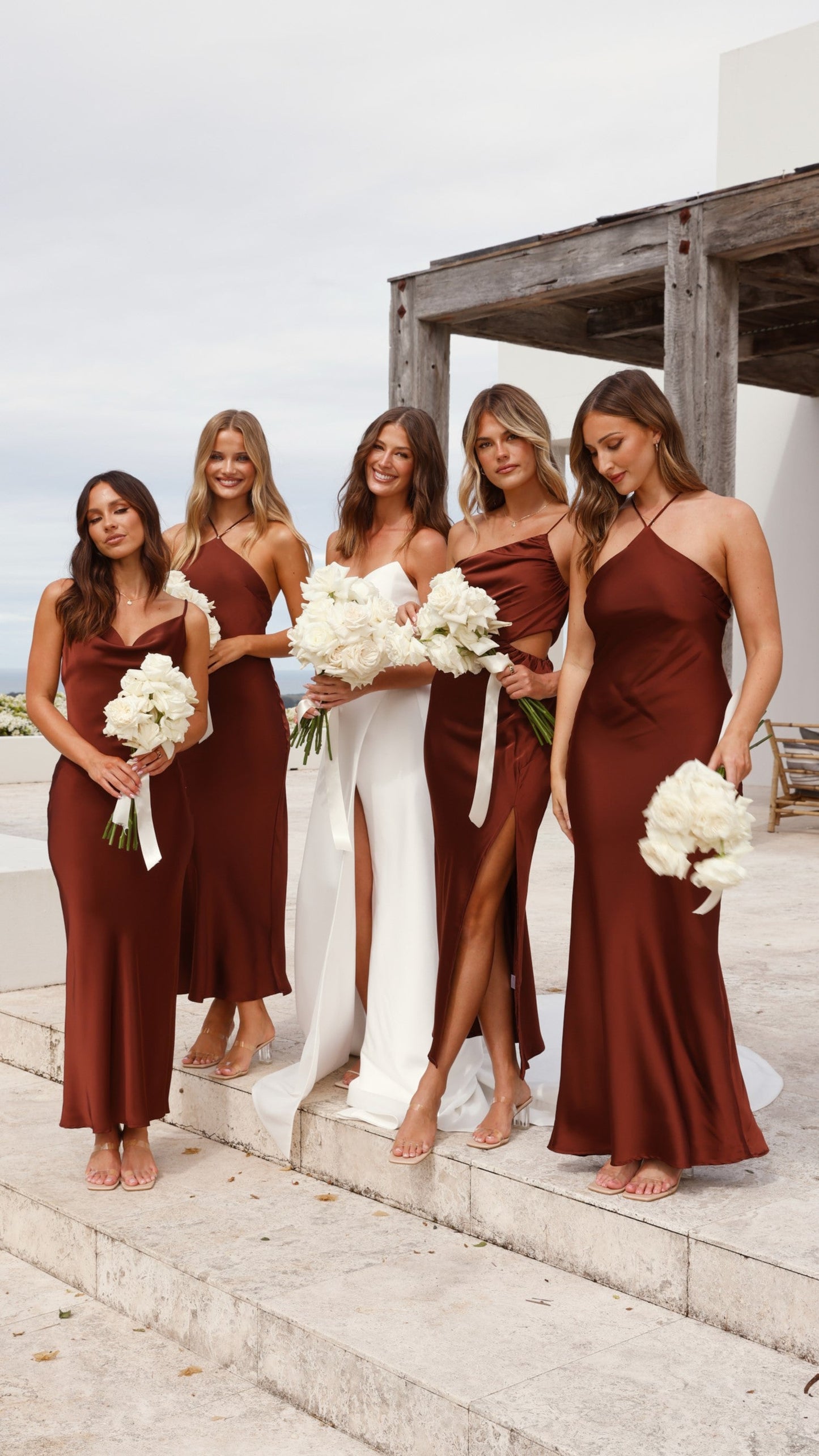Willow Maxi Dress - Brown
