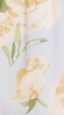 Chase Off Shoulder Maxi Dress - Blue/Peach Floral