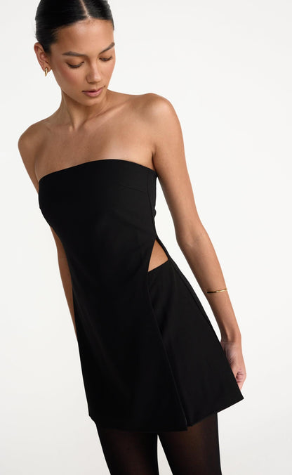 Gabby Mini Dress (Black)