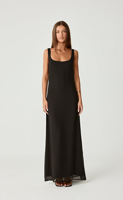 Alison Maxi Dress (Black)
