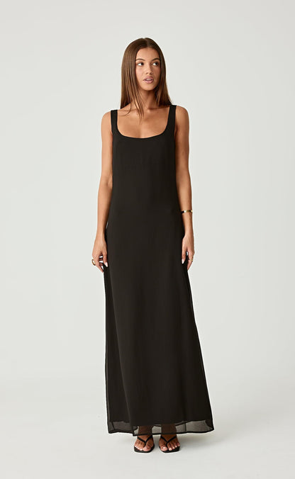 Alison Maxi Dress (Black)