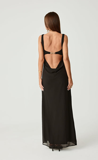 Alison Maxi Dress (Black)
