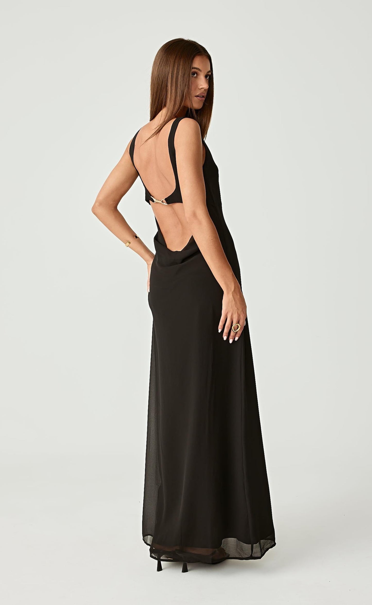 Alison Maxi Dress (Black)