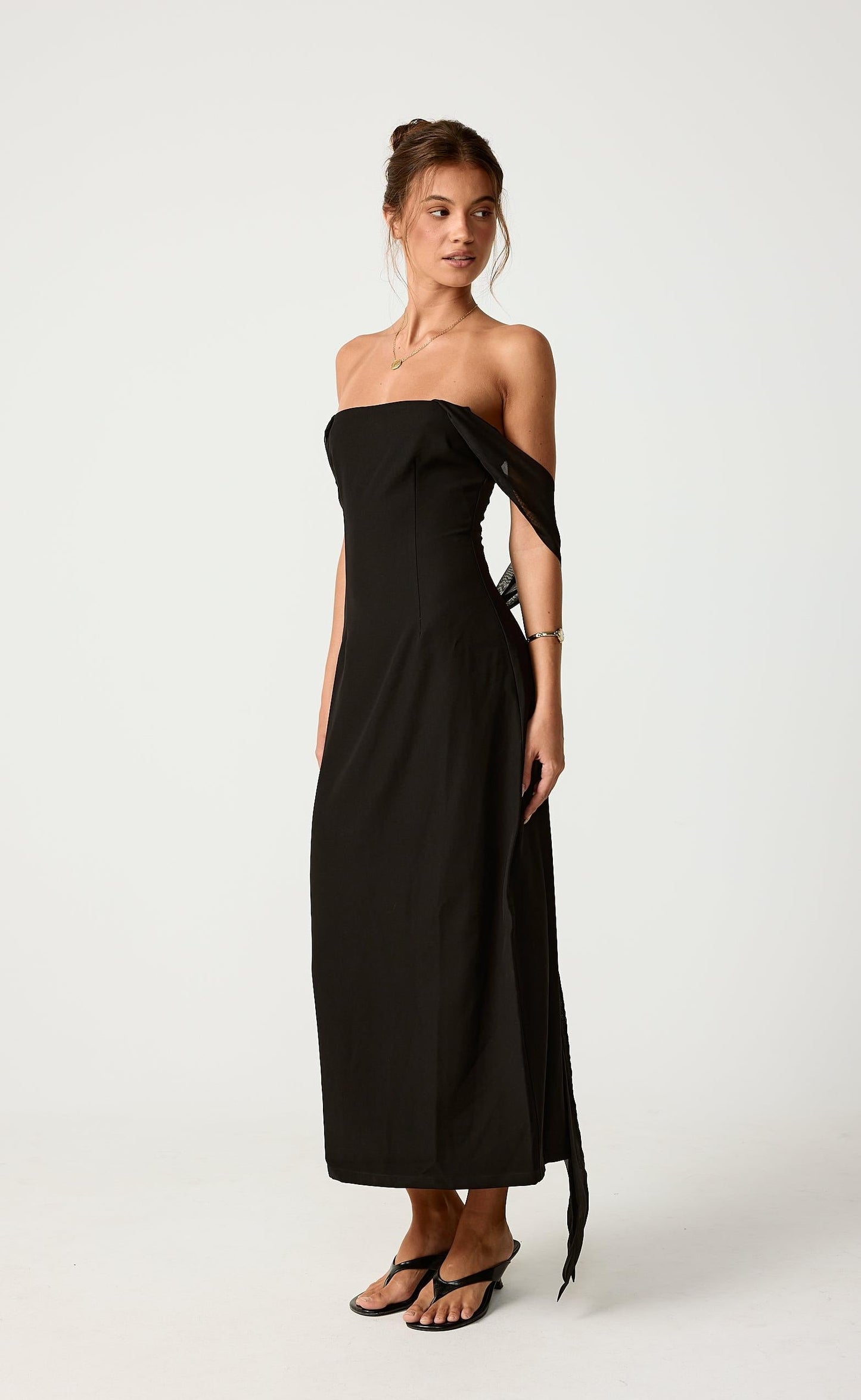 Audrey Maxi Dress (Black)