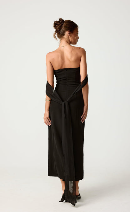 Audrey Maxi Dress (Black)