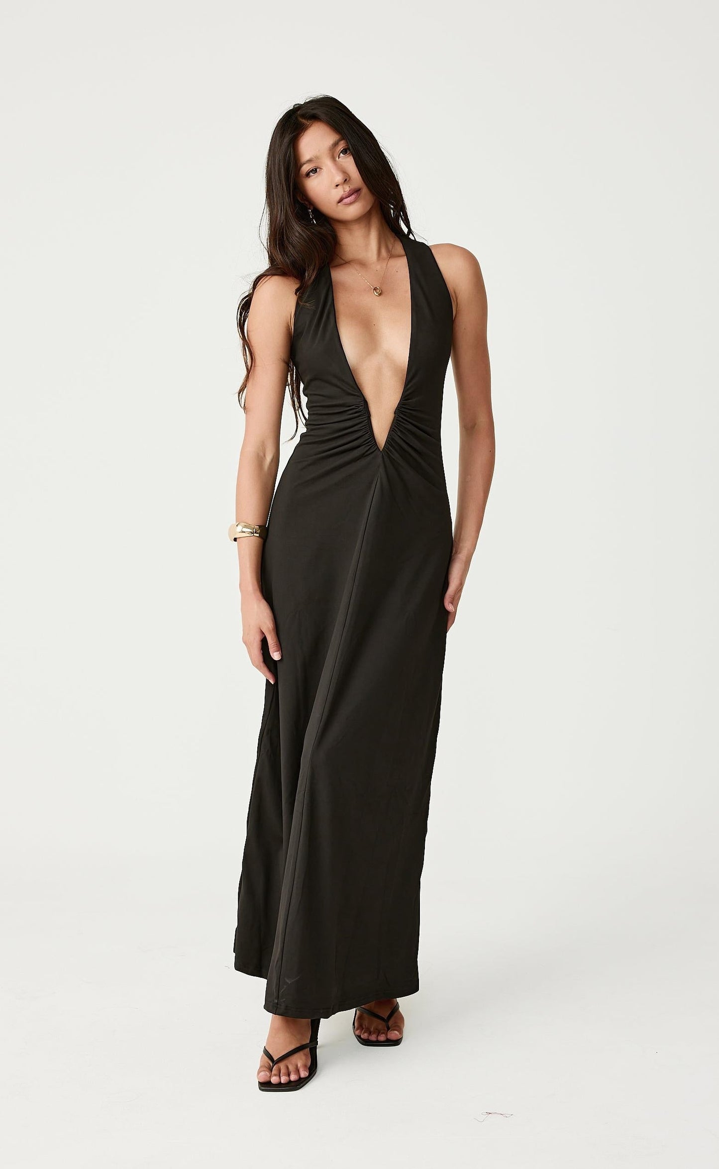 Avril Maxi Dress (Black)