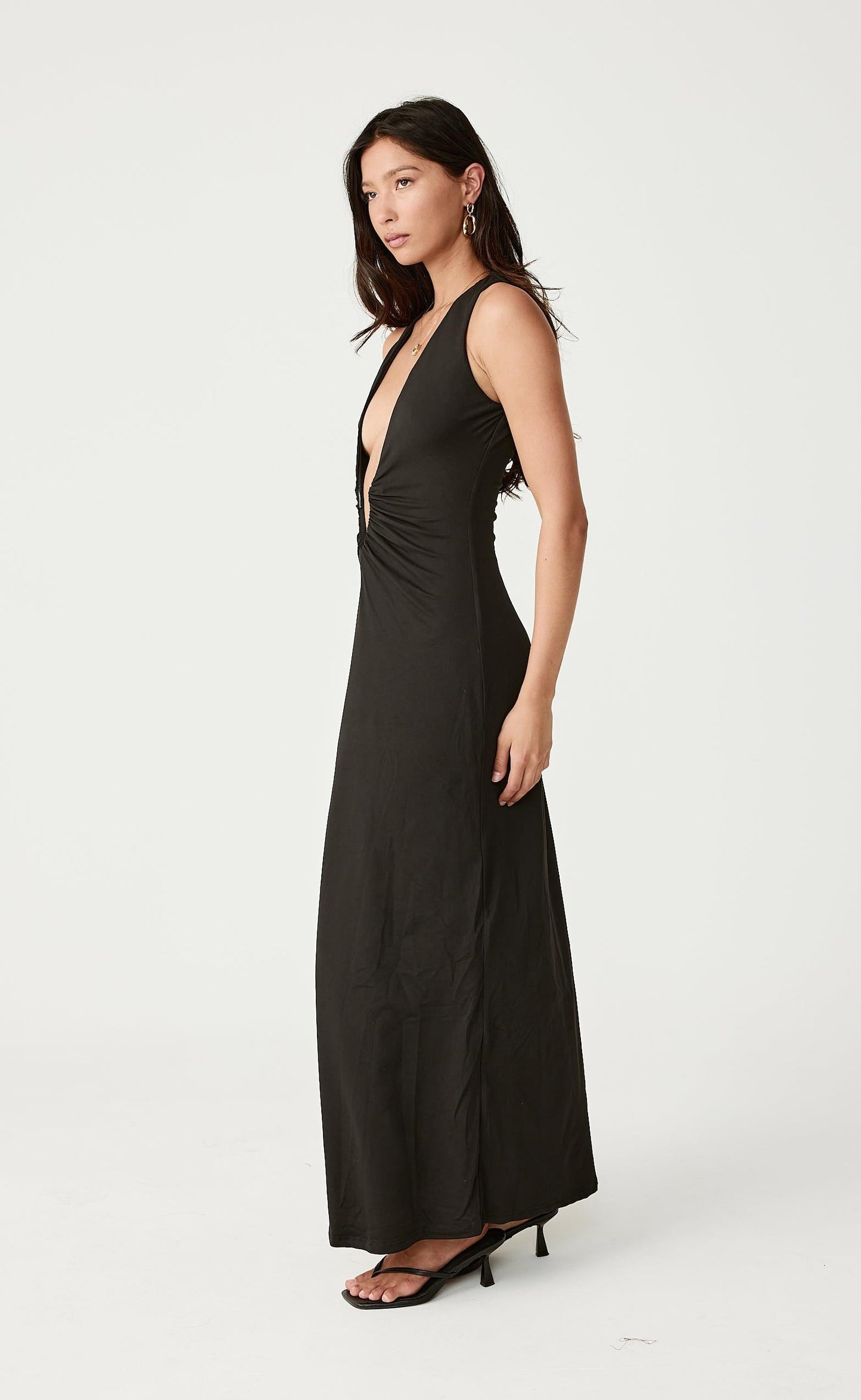Avril Maxi Dress (Black)