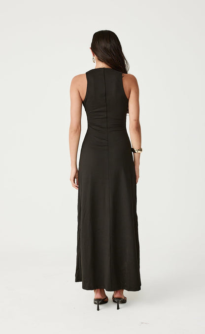 Avril Maxi Dress (Black)