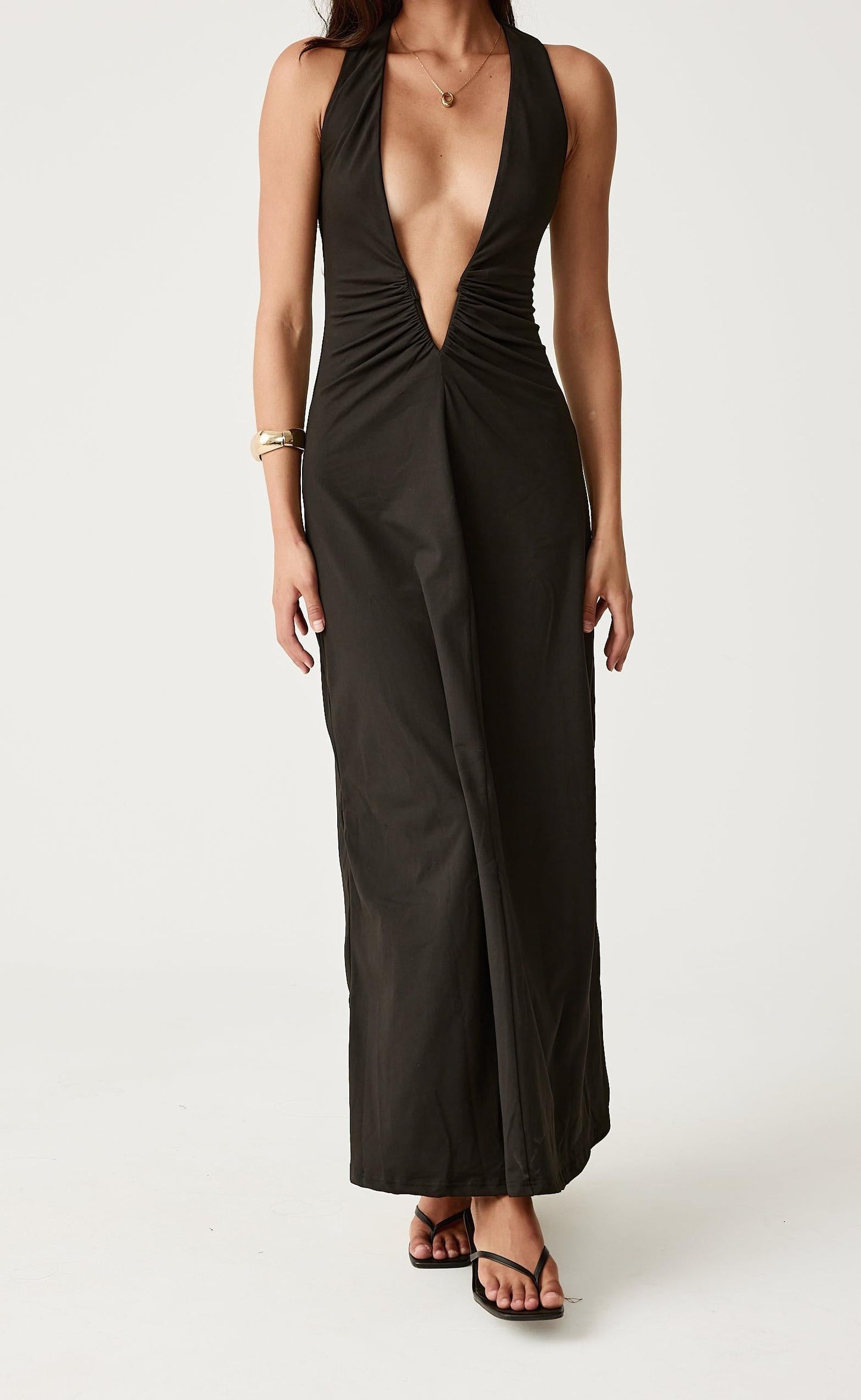 Avril Maxi Dress (Black)