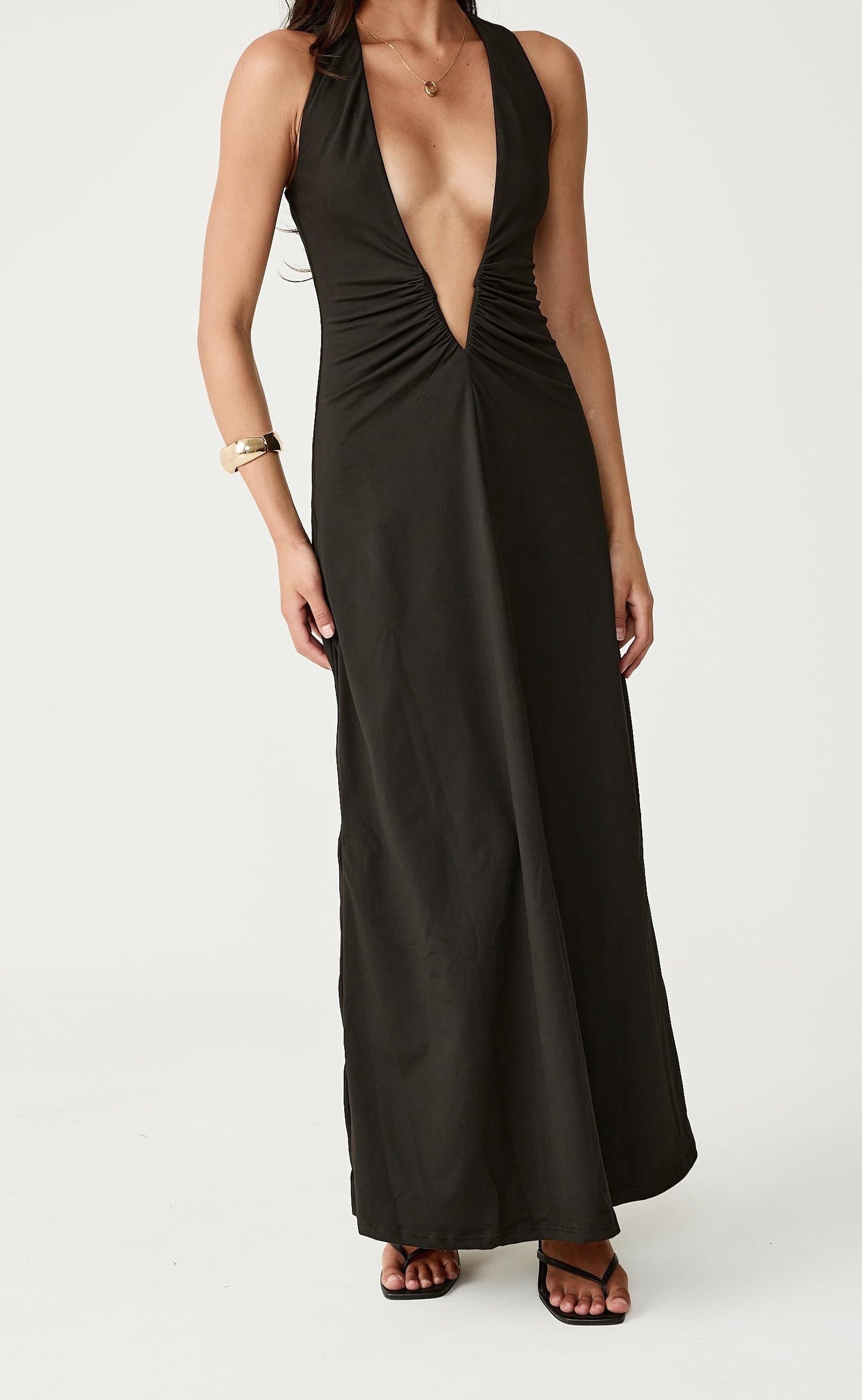 Avril Maxi Dress (Black)