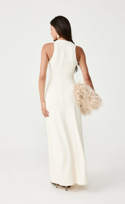 Avril Maxi Dress (Oat)