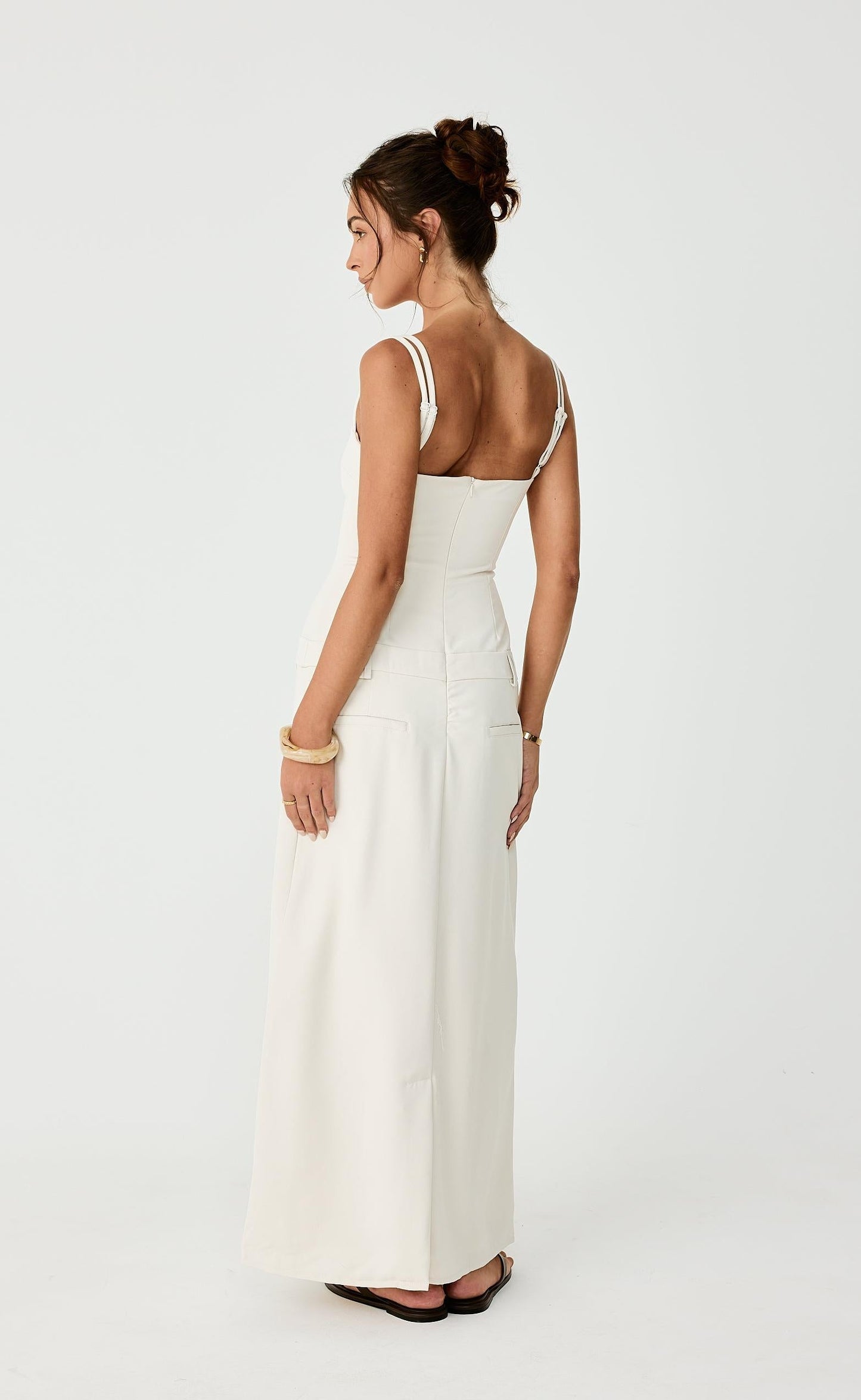 Boone Maxi Dress (Oat)