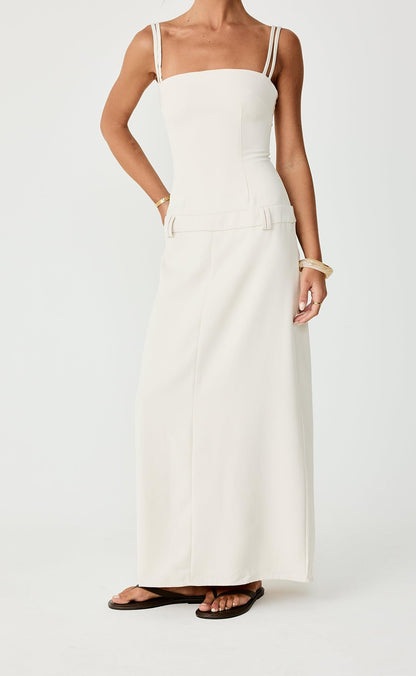 Boone Maxi Dress (Oat)