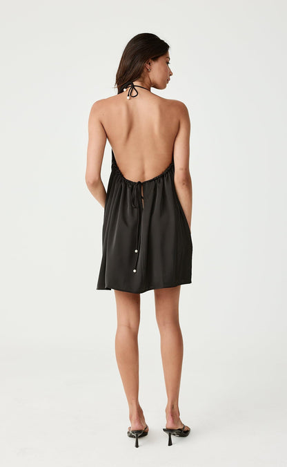Brooklyn Mini Dress (Black)