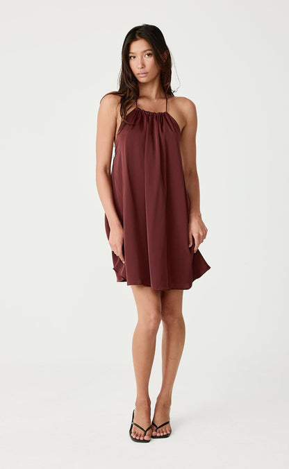 Brooklyn Mini Dress (Sangria)
