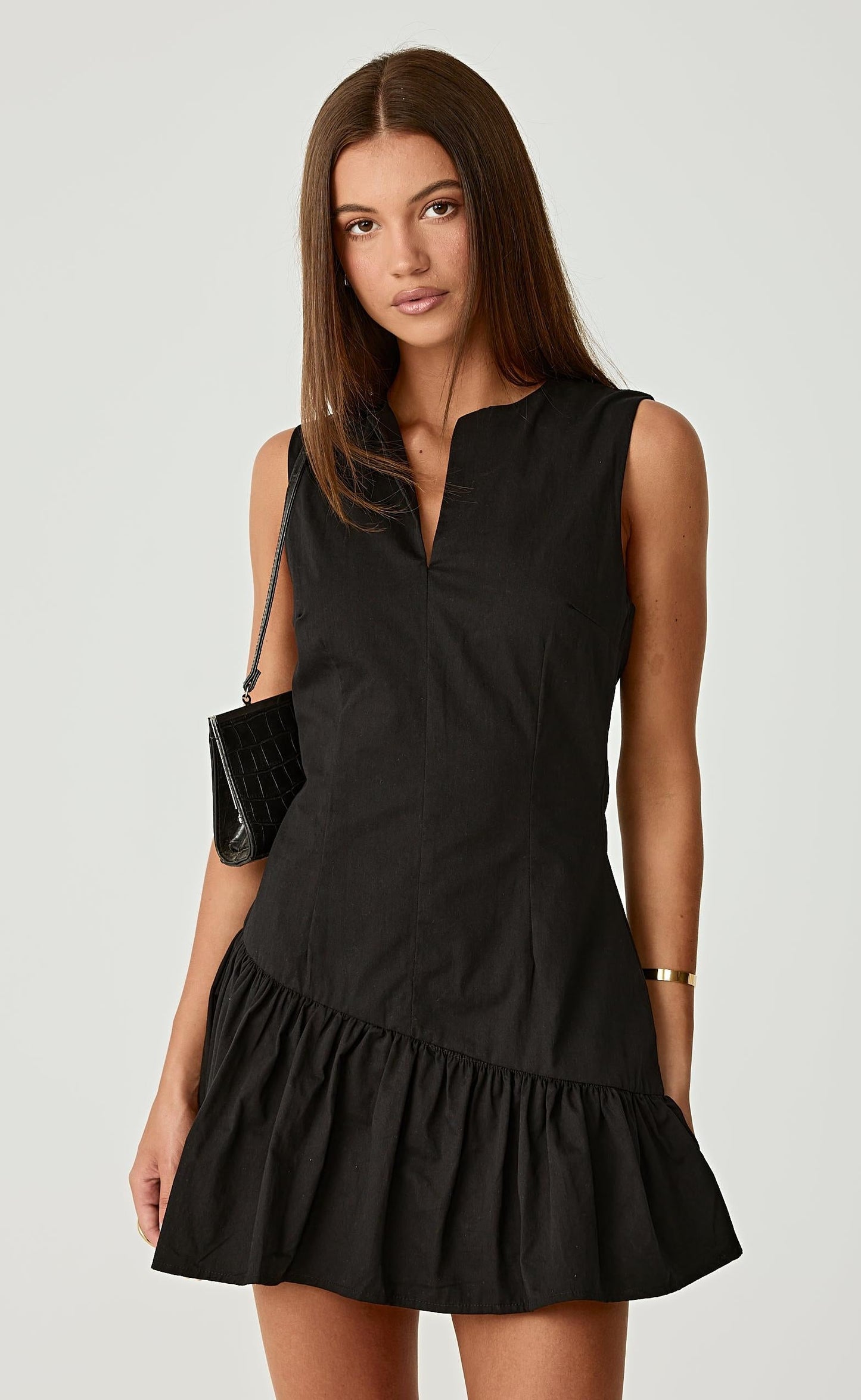 Caden Mini Dress (Black)