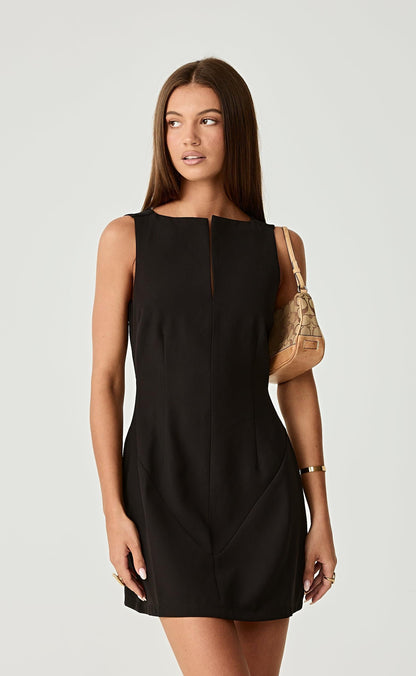 Cairo Mini Dress (Black)