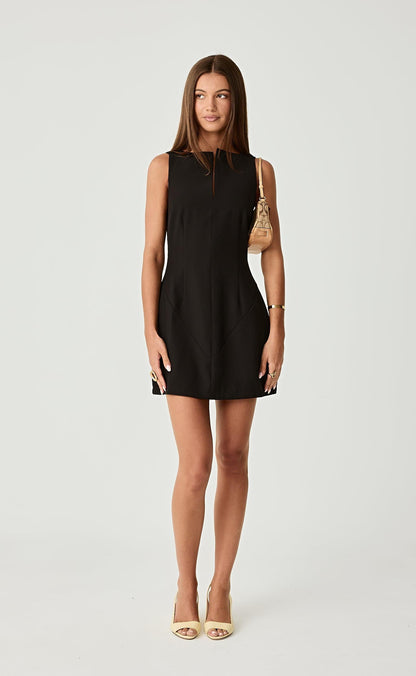 Cairo Mini Dress (Black)