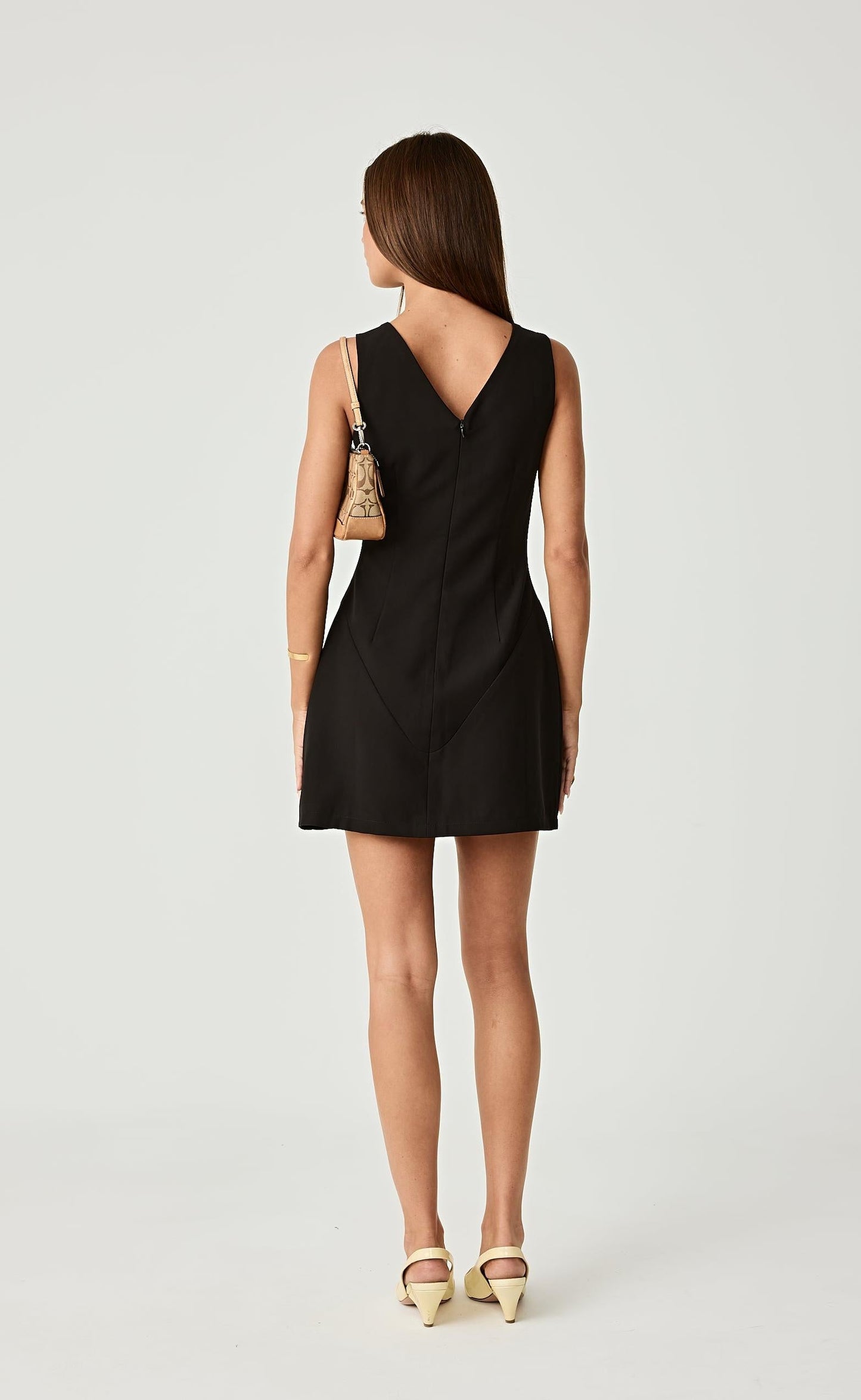 Cairo Mini Dress (Black)