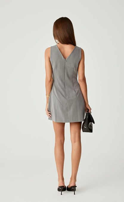 Cairo Mini Dress (Grey)