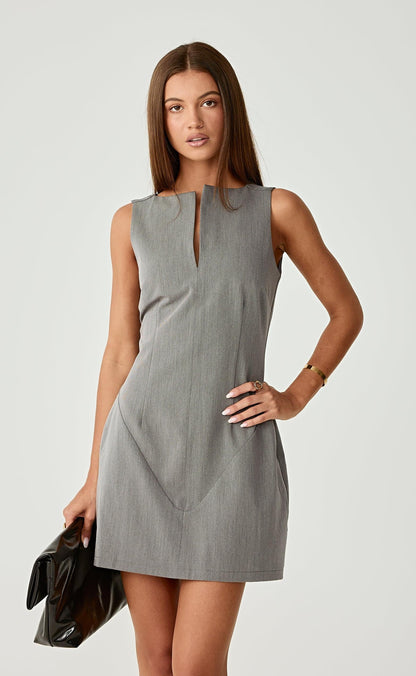 Cairo Mini Dress (Grey)
